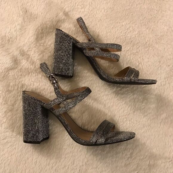 : : NEW A New Day scrappy metallic chunky heels : : - Picture 13 of 16